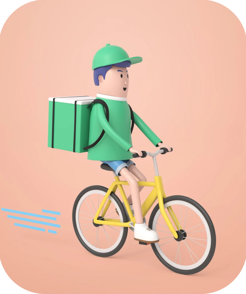 cycling delivery