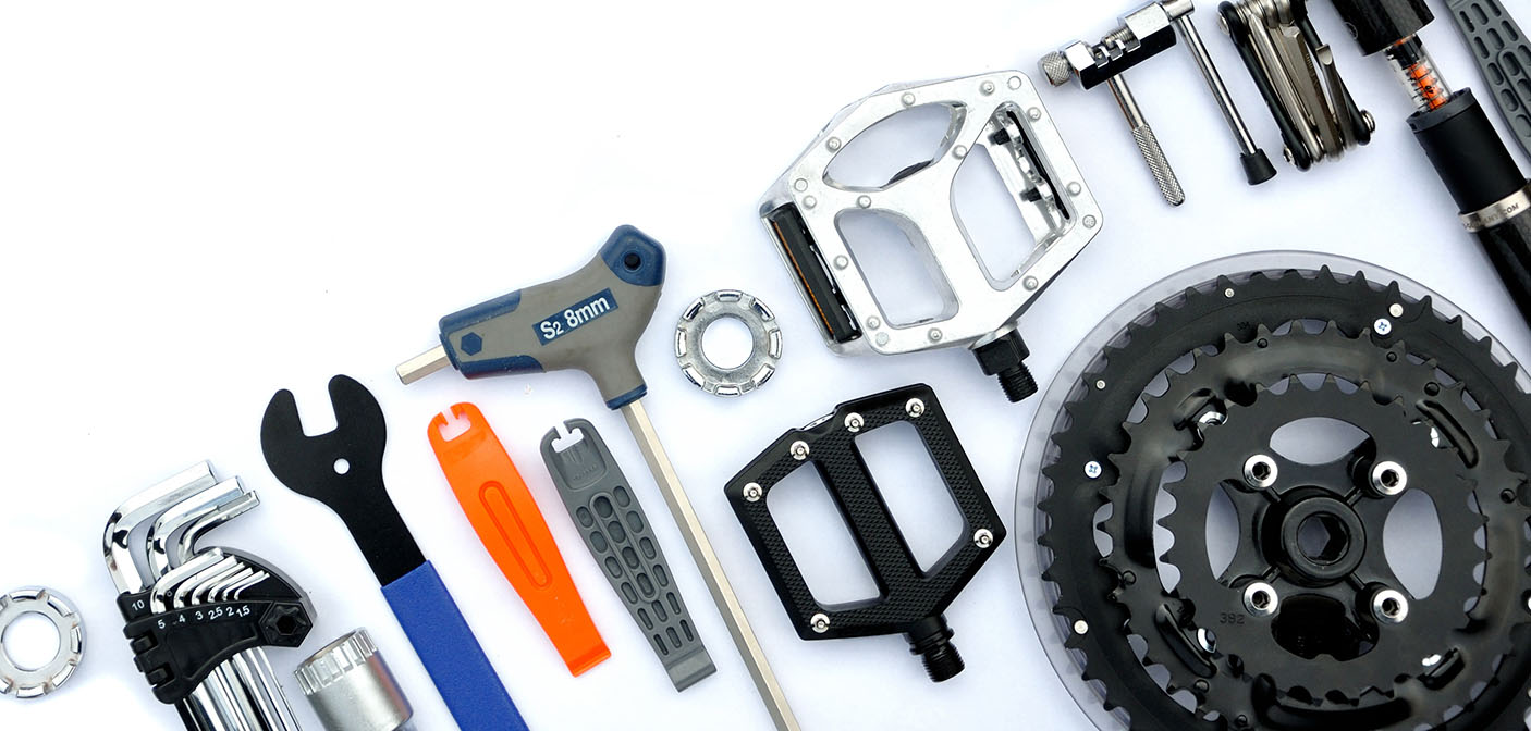 Bicycle Parts and Tools